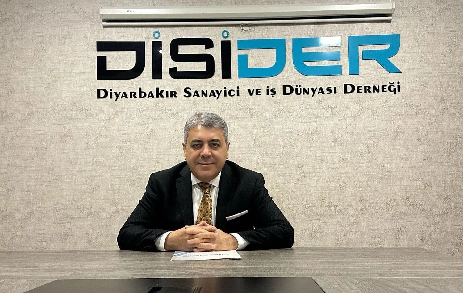 DİSİDER Yönetim Kurulu Başkanı Şeyhmus Akbaş / Foto: Rûdaw