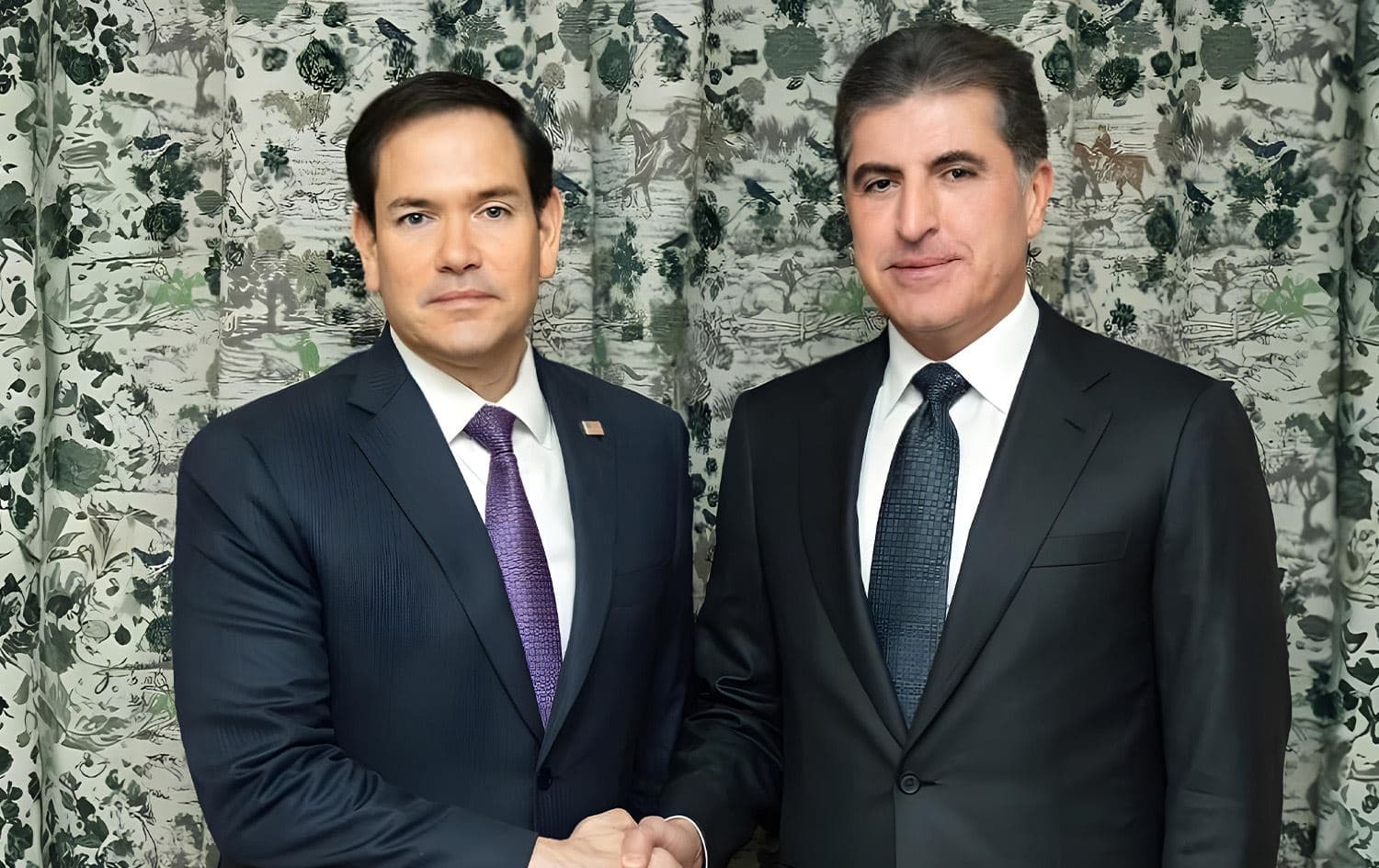 ABD Dışişleri Bakanı Marco Rubio ile Kürdistan Bölgesi Başkanı Neçirvan Barzani