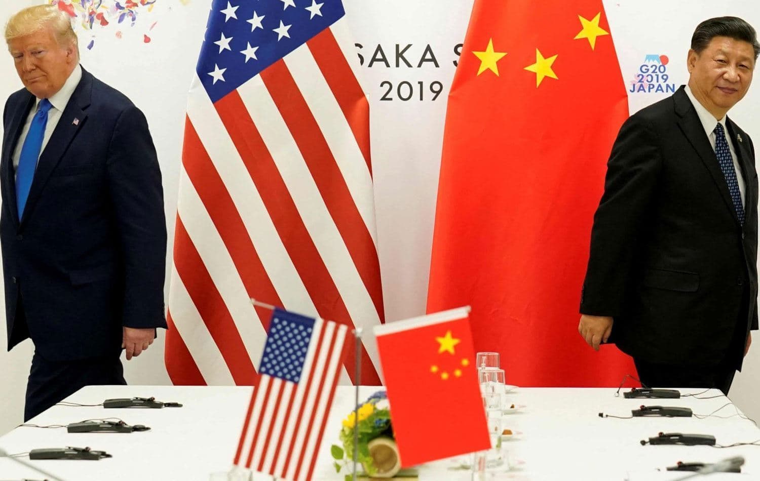 Donald Trump û Xi Jinping /Wêne: AFP