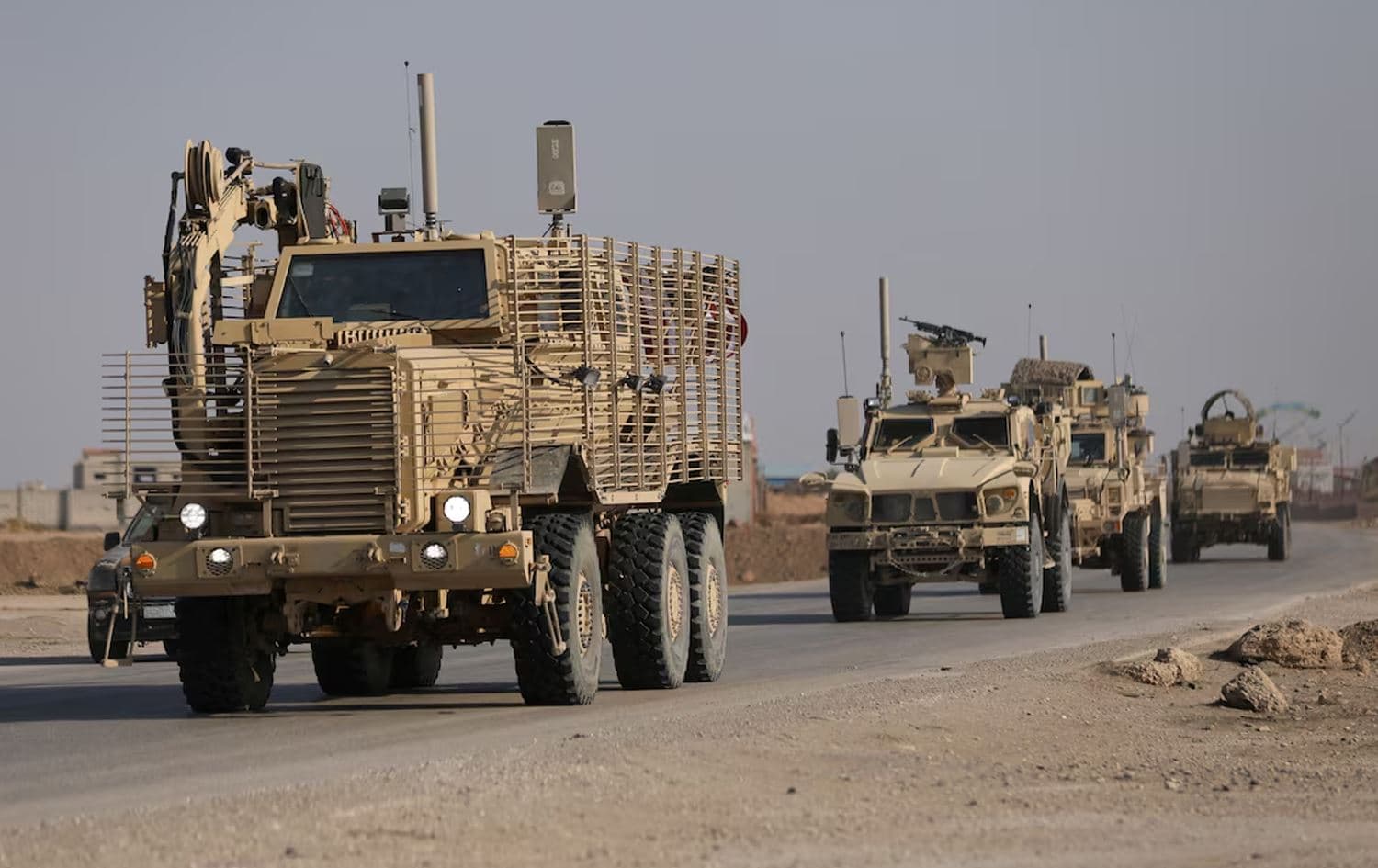 Karwanekî hêzên Amerîkayê /Wêne: Reuters