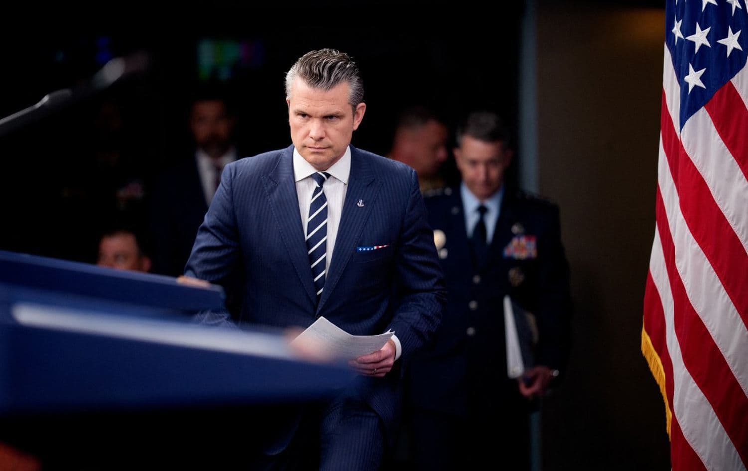 Wezîrê Parastinê yê Amerîkayê Pete Hegseth / AFP