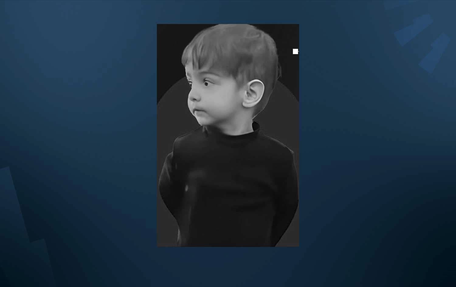 وێنەیەکی منداڵەکە