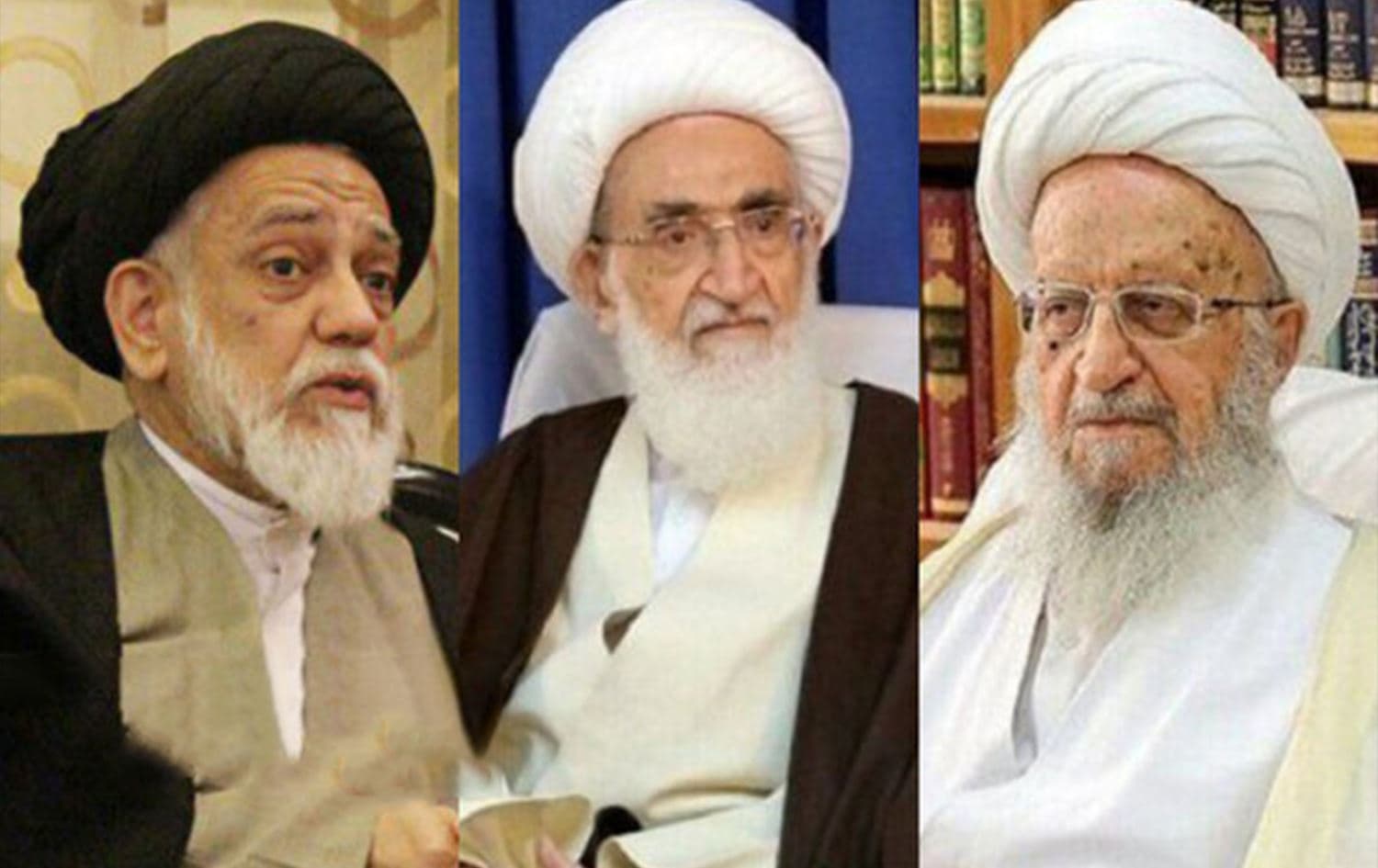 Ayetullah Ali Ekber Hüseyni Haeri, Ayetullah Nasır Mekarim Şirazi, Ayetullah Hüseyin Nuri Hemedani