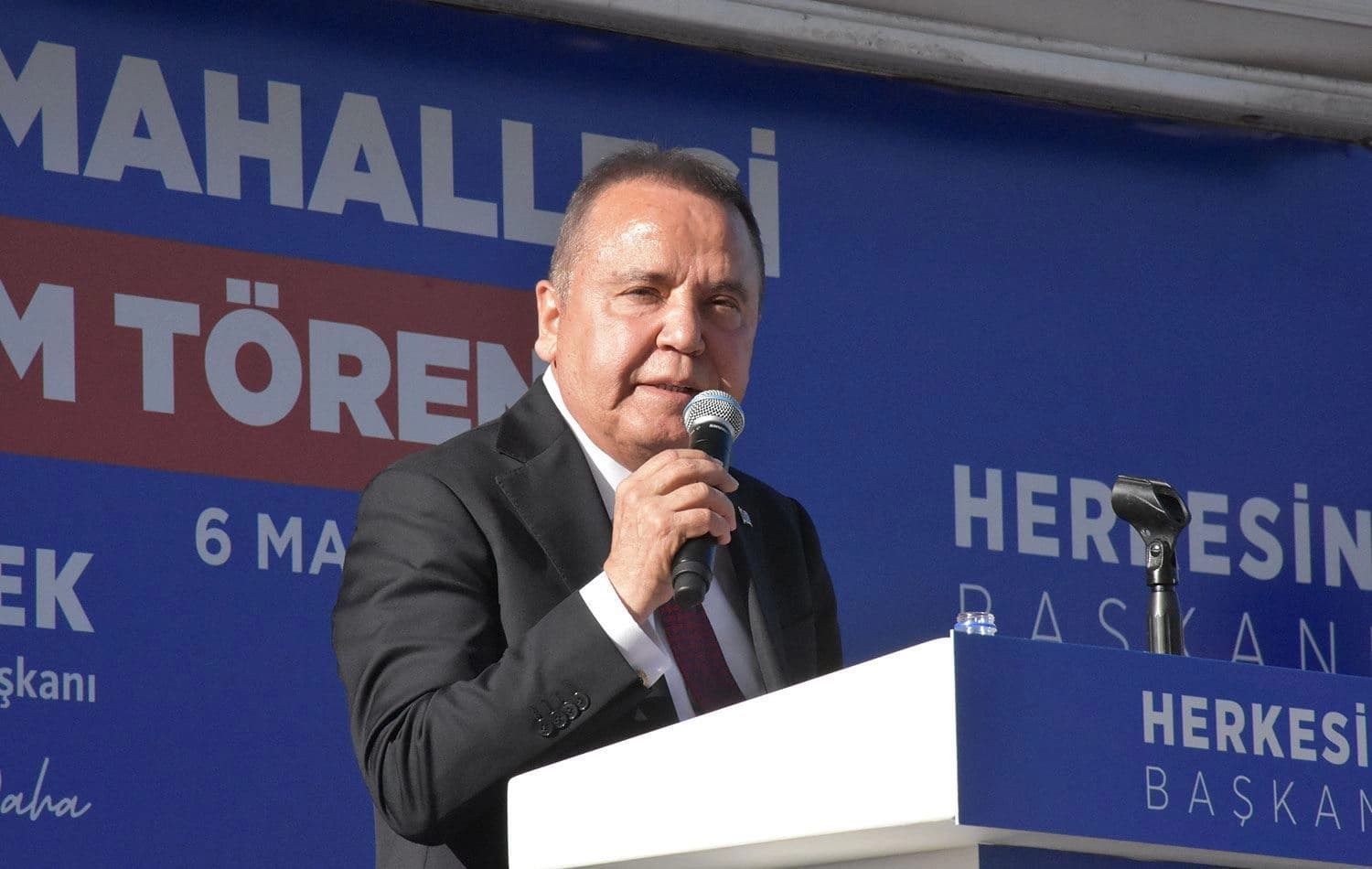Foto: Antalya Büyükşehir Belediye Başkanı Muhittin Böcek