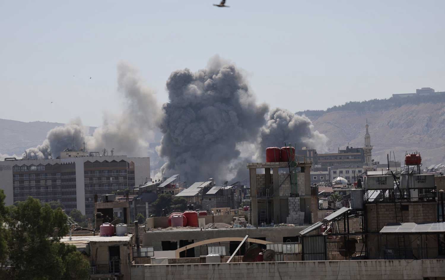 Bombebarana li Şamê /Wêne: Reuters