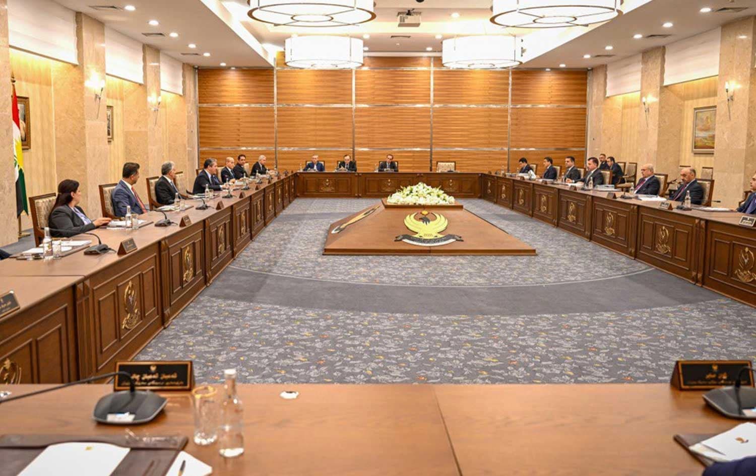 کۆبوونەوەی ئەنجوومەنی وەزیران