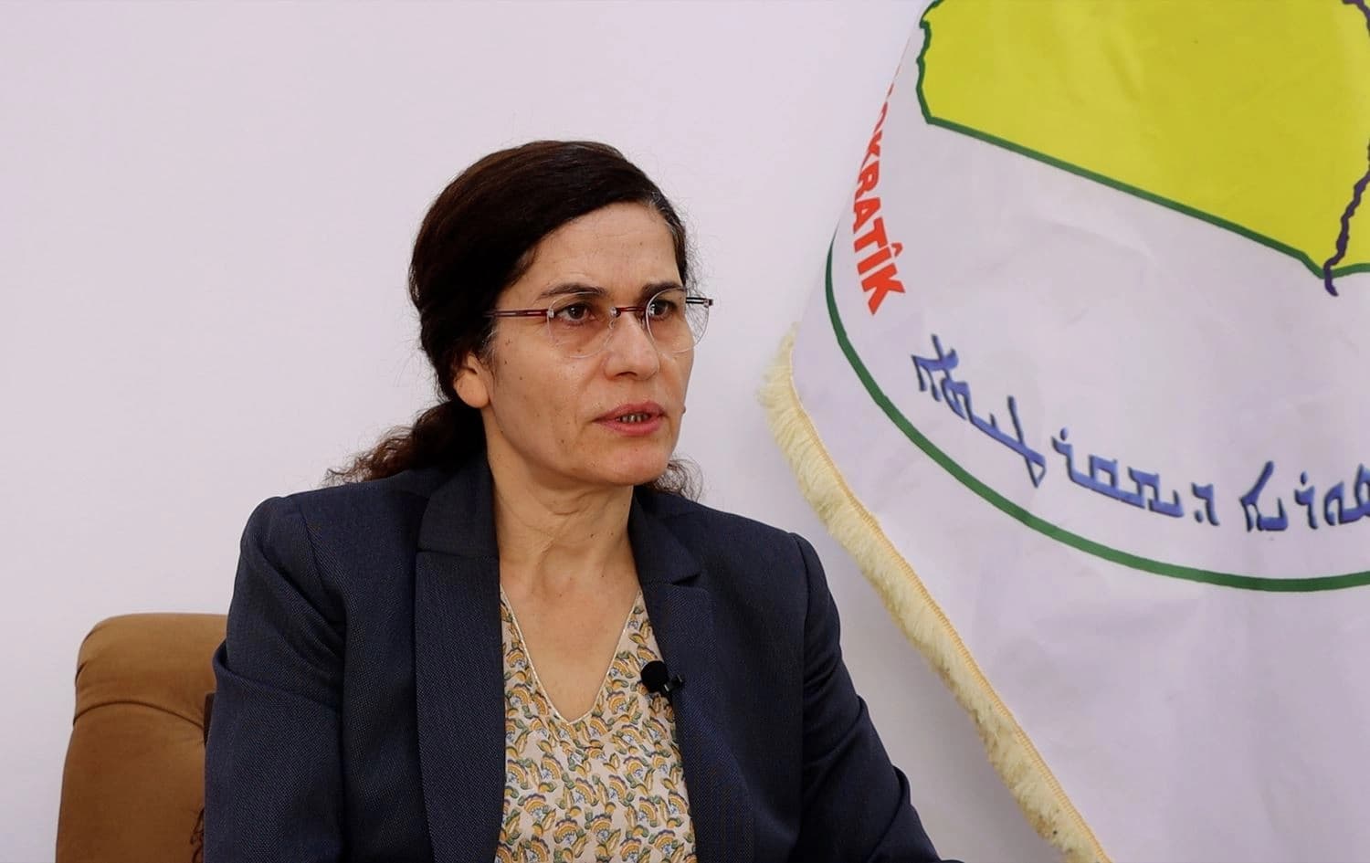 Rojava Özerk Yönetimi Dış İlişkiler Dairesi Eşbaşkanı İlham Ahmed