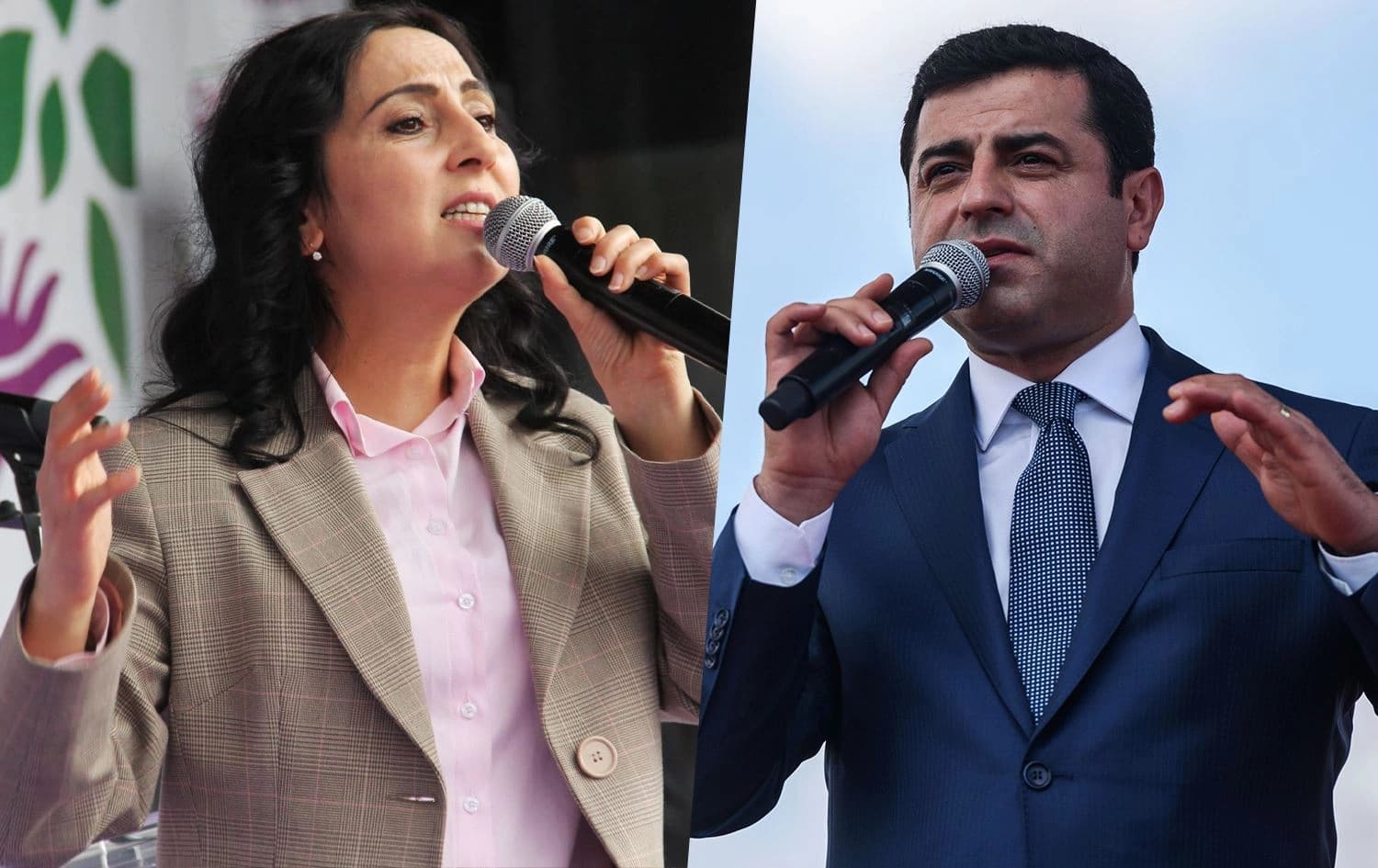 سەڵاحەدین دەمیرتاش و فیگەن یوکسەکداغ، هاوسەرۆکانی پێشووتری هەدەپە