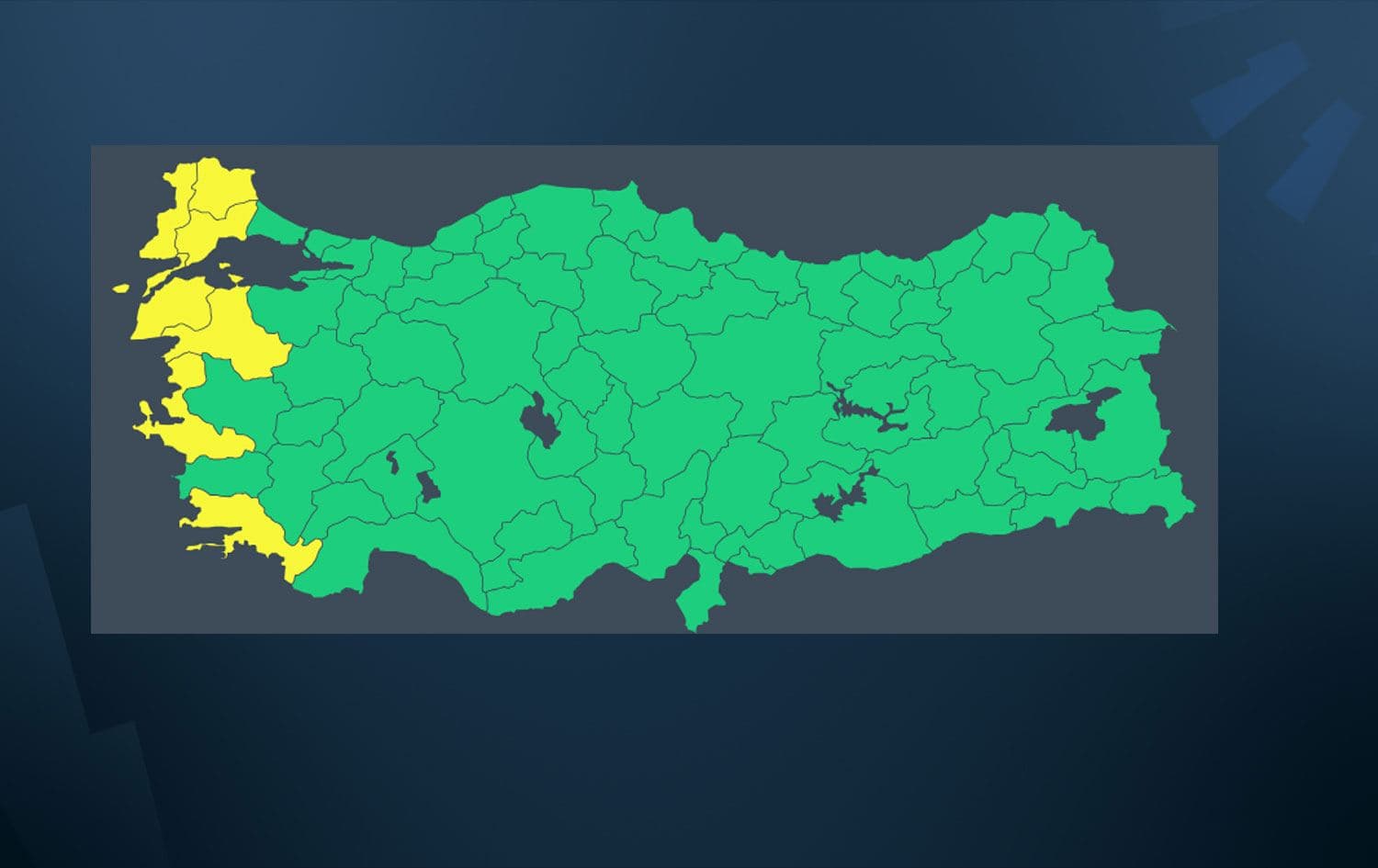 Doğu Karadeniz’in iç kesimleri ile Bitlis ve Van çevrelerinin karla karışık yağmur ve yer yer kar bekleniyor