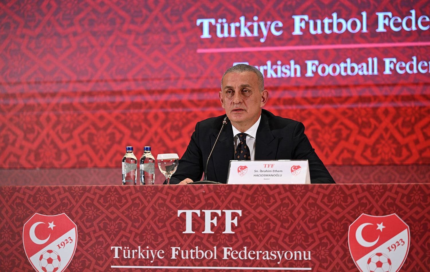 Türkiye Futbol Federasyonu (TFF) Başkanı İbrahim Hacıosmanoğlu