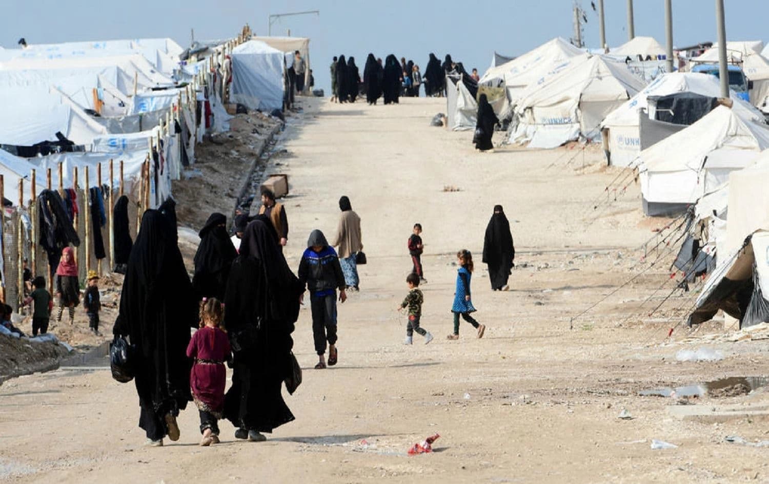 Foto: Rojava'da bulunan El-Hol Kampı