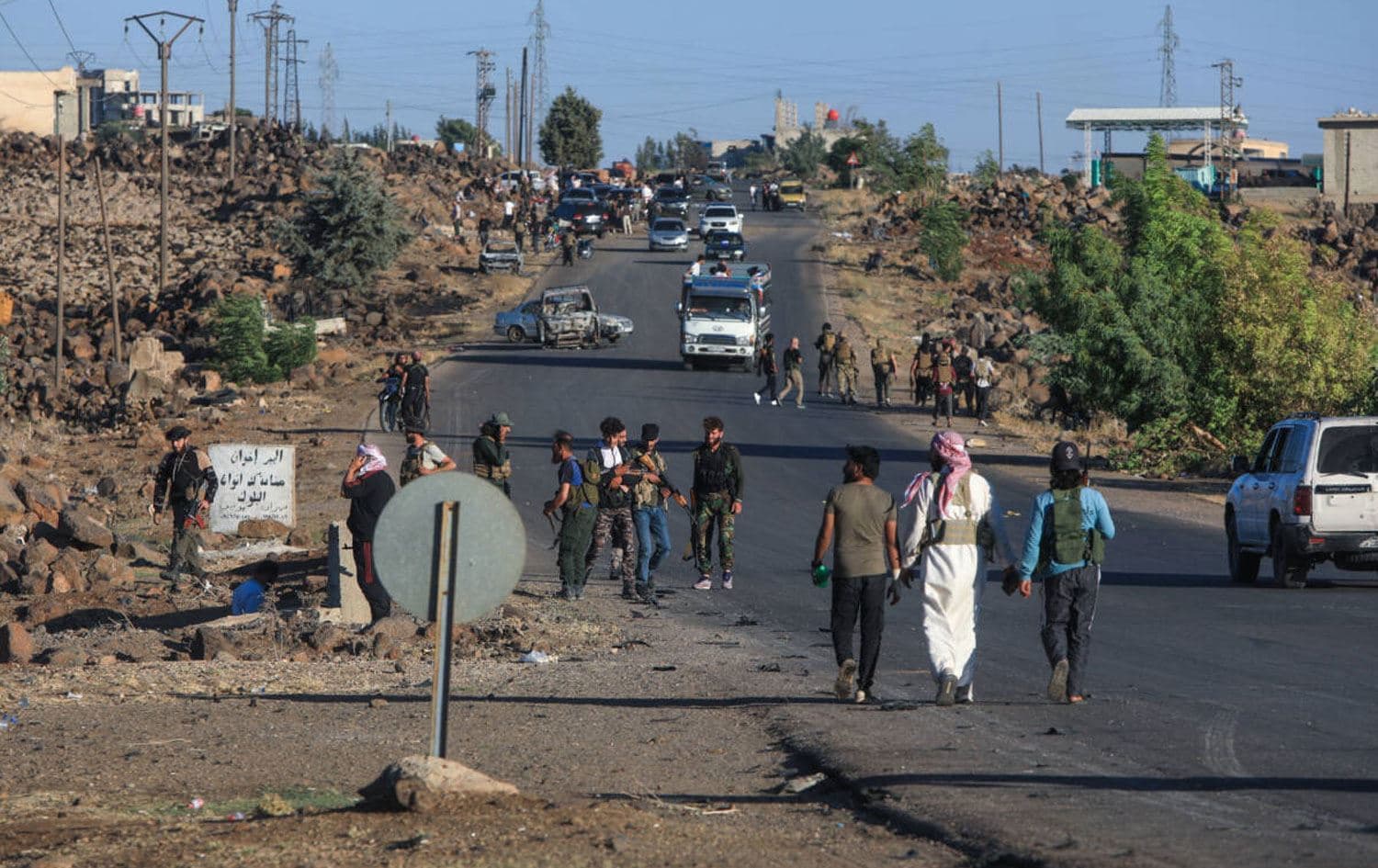 Süveyda’da temmuz ayında olaylar çıkmıştı. / Foto: AFP