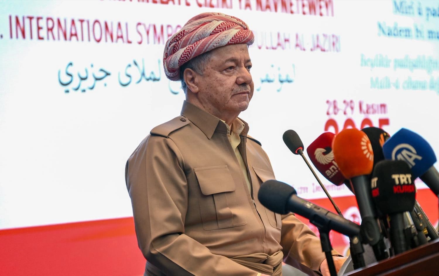 سەرۆک مەسعود بارزانی.