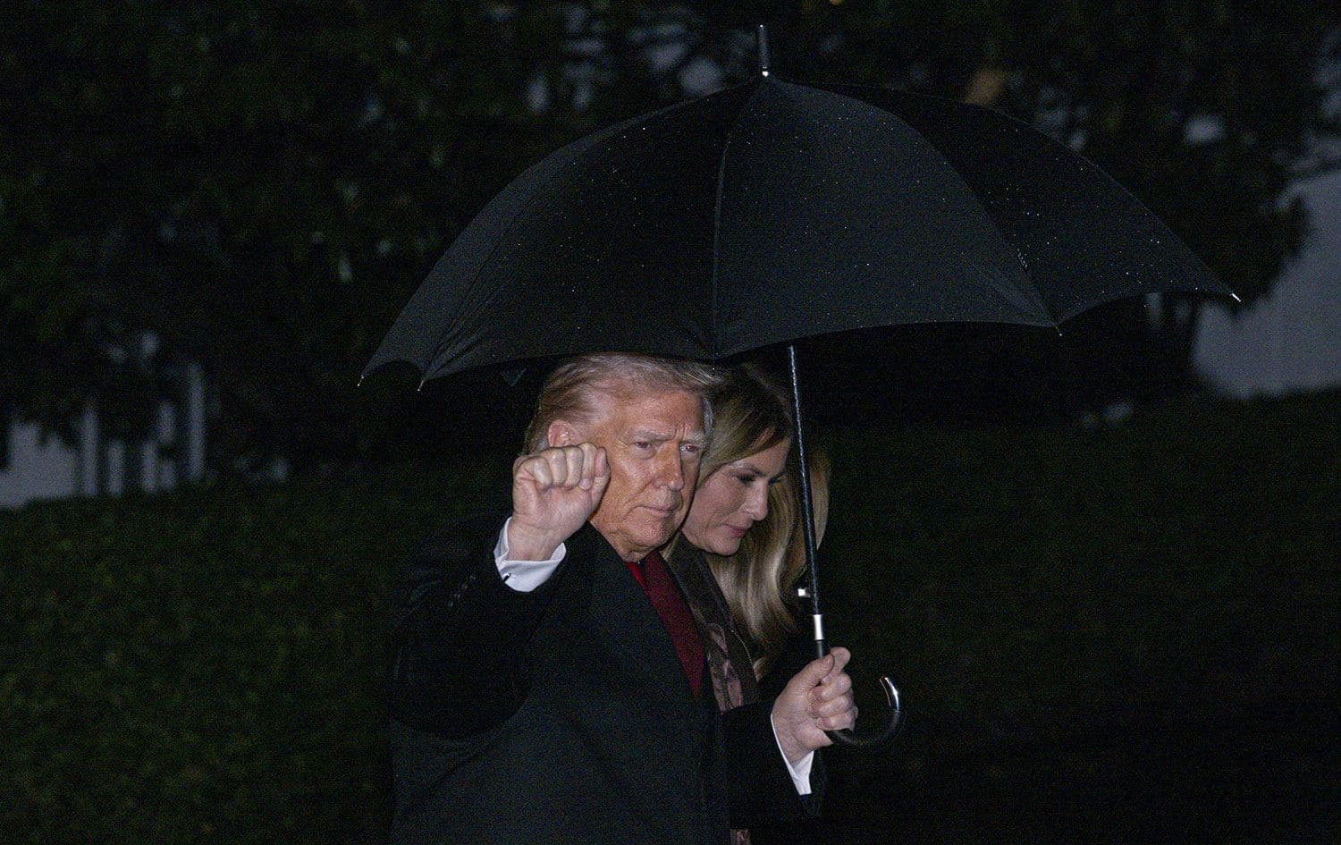 ABD Başkanı Donald Trump ve eşi Melania Trump / AA