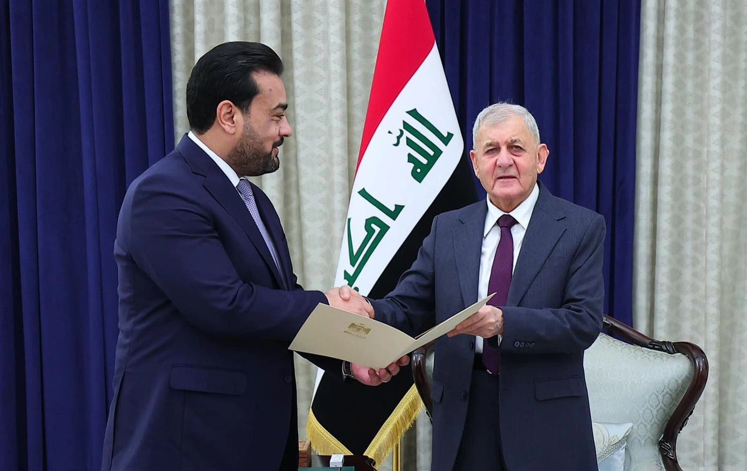 لەتیف رەشید مەرسوومی کۆماری بۆ دەستبەکاربوونی پارێزگاری نوێی ئەنبار دەرکرد و دایە دەستی
