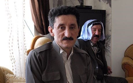 Dr Noori Abdulrahman, the Kurdish government coordinator for Yezidi affairs. Photo by author