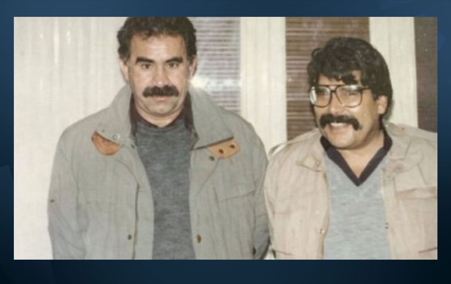 Abdullah Ocalan û Salih Mislim / Wêne: Arşîv