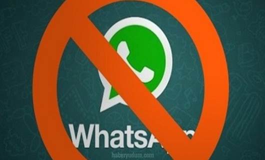 Whatsapp’a yasaklama