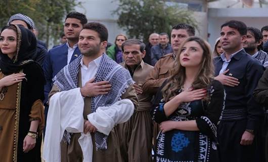 Erbil Kürdistan Üniversitesi'nde Kürdistan Bayrağı Günü Kutlaması