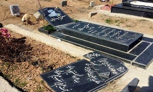 SKANDAL - Kürt mezarlığına büyük saygısızlık!