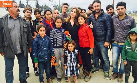 FOTO – Yunanistan sınırında Kürt göçmenler
