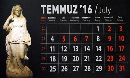 15 Temmuz’suz takvim