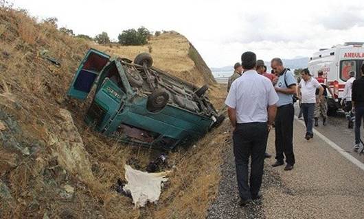 Elazığ’da ölümlü kaza