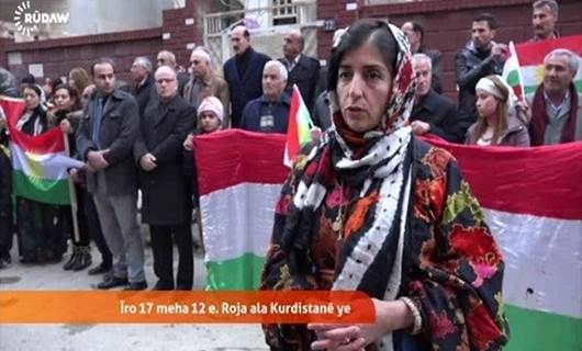Rojava’da Kürdistan Bayrağı Günü