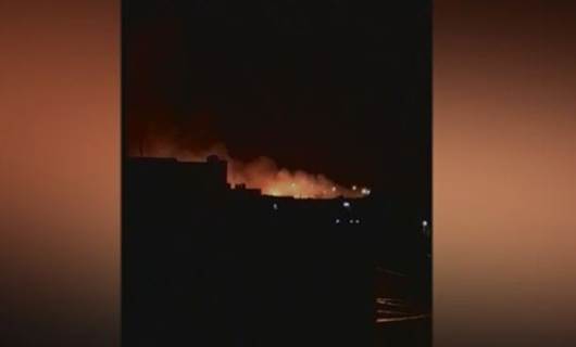 Erbil'de askeri mühimmat deposunda patlama