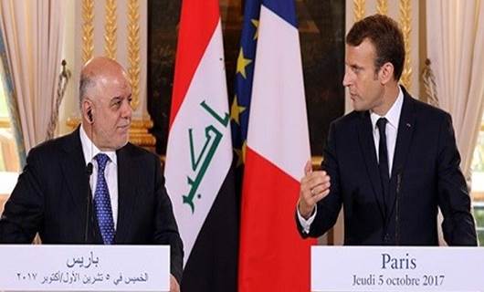 Macron’dan Abadi’ye: Kürtlerin hakları tanınmalı