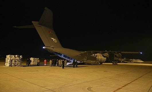 Türkiye’den askeri kargo uçağıyla yardım