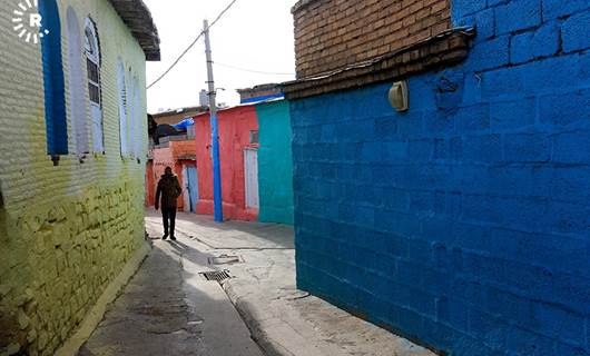 Süleymaniye’de rengarenk bir sokak