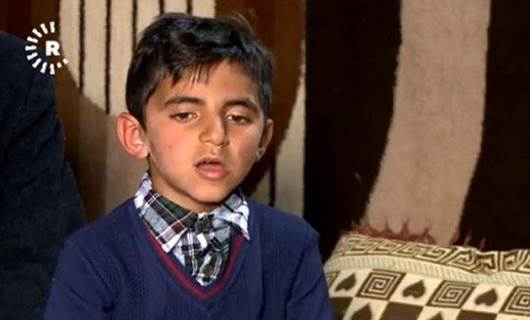 IŞİD’den kurtarılan Ezidi Kürt çocuk sadece İngilizce konuşuyor