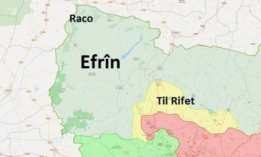 EFRÎN - 5 hezar malbatên Ereb li Raco hatin bicihkirin