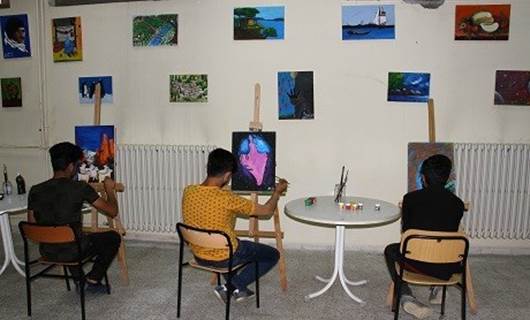 HİZAN - Öğrenciler için resim atölyesi açıldı