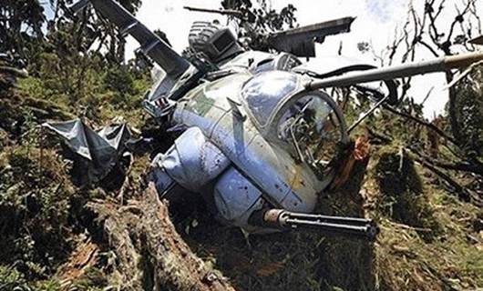 Askeri helikopter düştü: 18 ölü