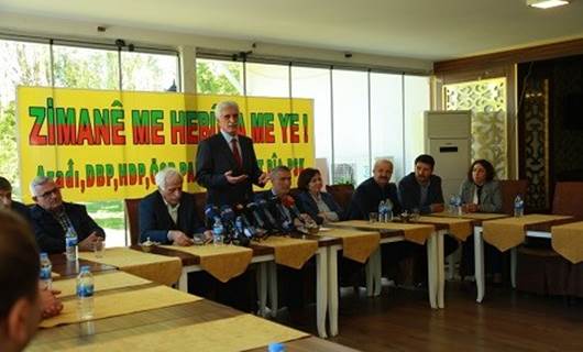 9 Kürt partisinden Kürt dili çağrısı