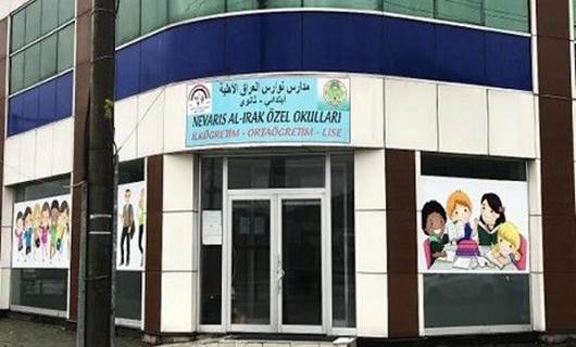 Irak Milli Eğitim Bakanlığı logosu ile okul açtılar