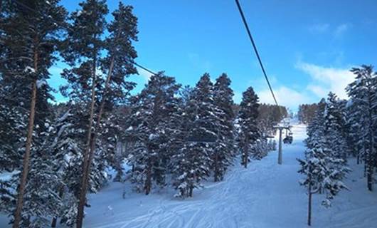 KARS - Teleferik arızalandı: 300 kişi mahsur kaldı