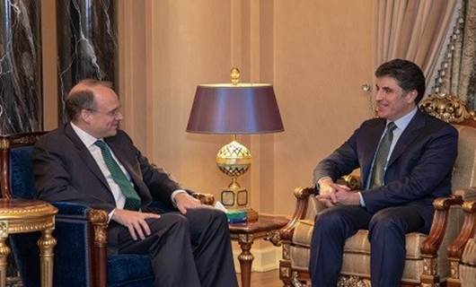 Başbakan Barzani, ABD Hazine Bakanlığı heyetini kabul etti