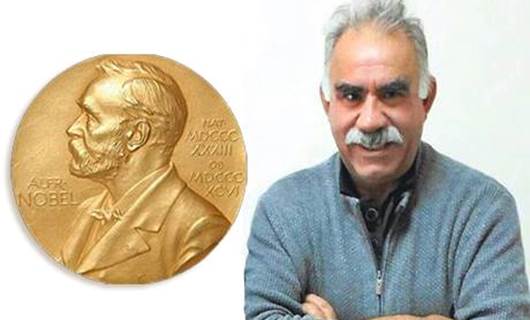 Ocalan wek namzedê Xelata Aştiyê ya Nobelê ya 2014an hat qebûlkirin