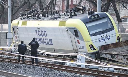 Ankara'da akaryakıt yüklü tren raydan çıktı