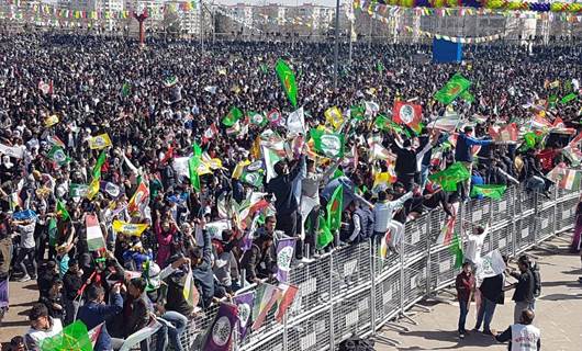 D.BAKIR - Newroz kutlaması başladı