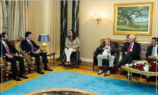 Başbakan Barzani ABD Kongresi heyeti ile bir araya geldi