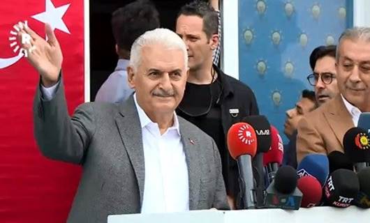 Binali Yildirim ji bo dengên Kurdan serdana Amedê kir