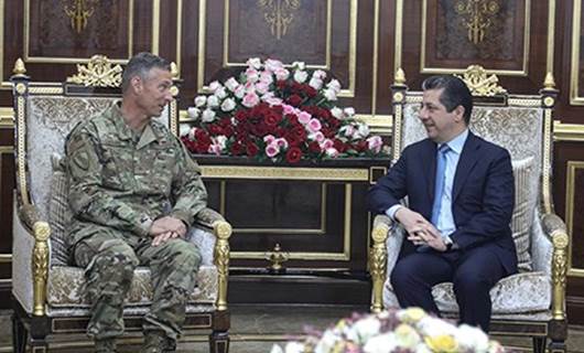 Mesrur Barzani, ABD askeri heyetiyle görüştü