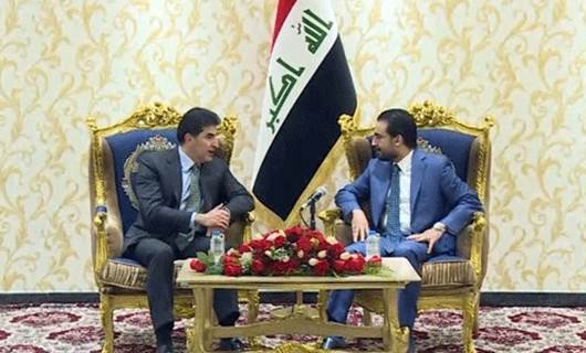 Neçirvan Barzani, Irak Parlamento Başkanı Halbusi ile bir araya geldi
