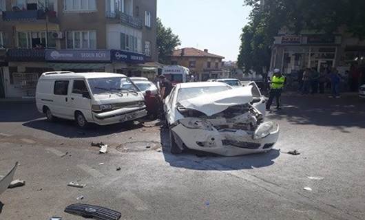 Maraş'ta zincirleme kaza: 13 yaralı
