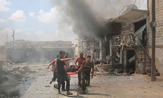İdlib'te şiddetli hava saldırıları: 6 sivil öldü