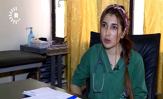 Kobanili Dr. Zozan günde 80 hastayı tedavi ediyor
